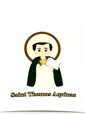St. Thomas Aquinas Collectable Sticker 2