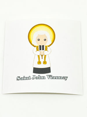 St. John Vianney Collectable Sticker 2