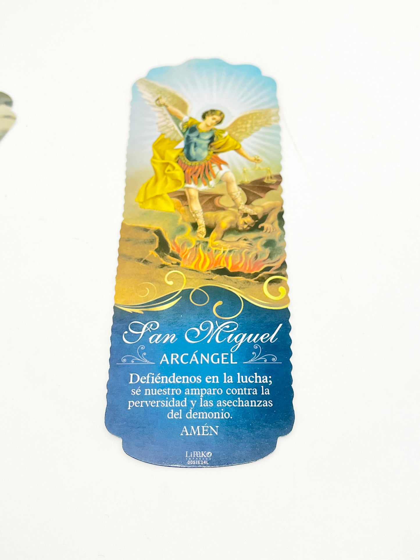 Separador de Libro - San Miguel Arcángel - Unique Catholic Gifts