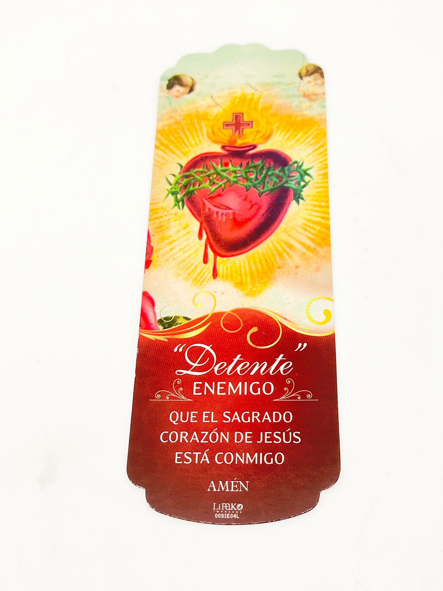 Separador de Libro - Detente Enemigo - Unique Catholic Gifts