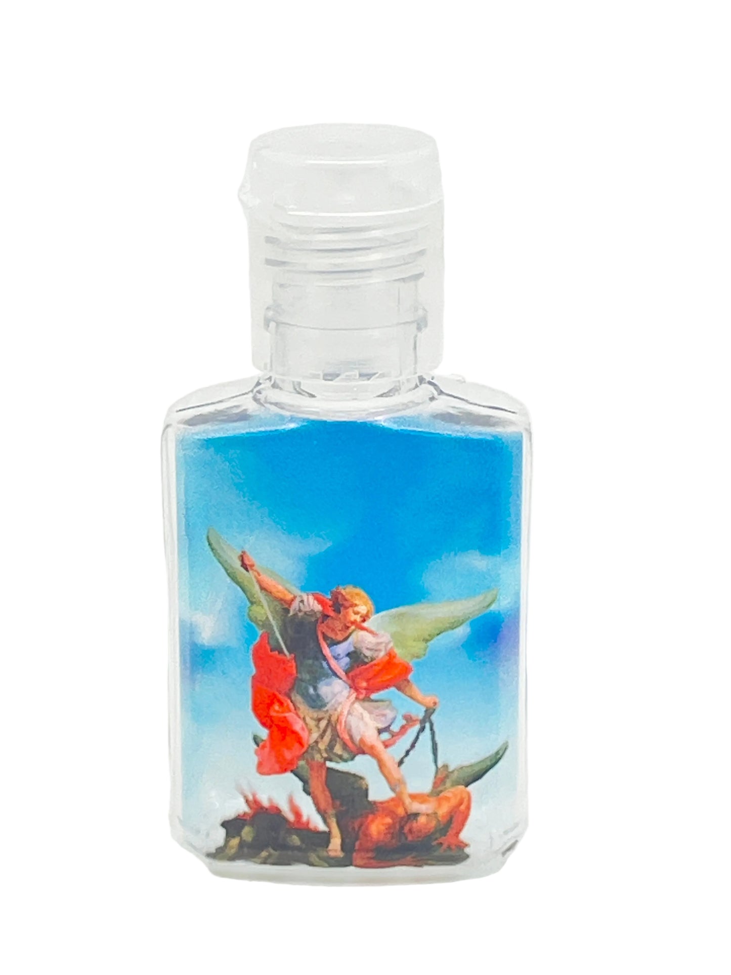 St. Michael Holy Water Bottle plastic 1 oz.