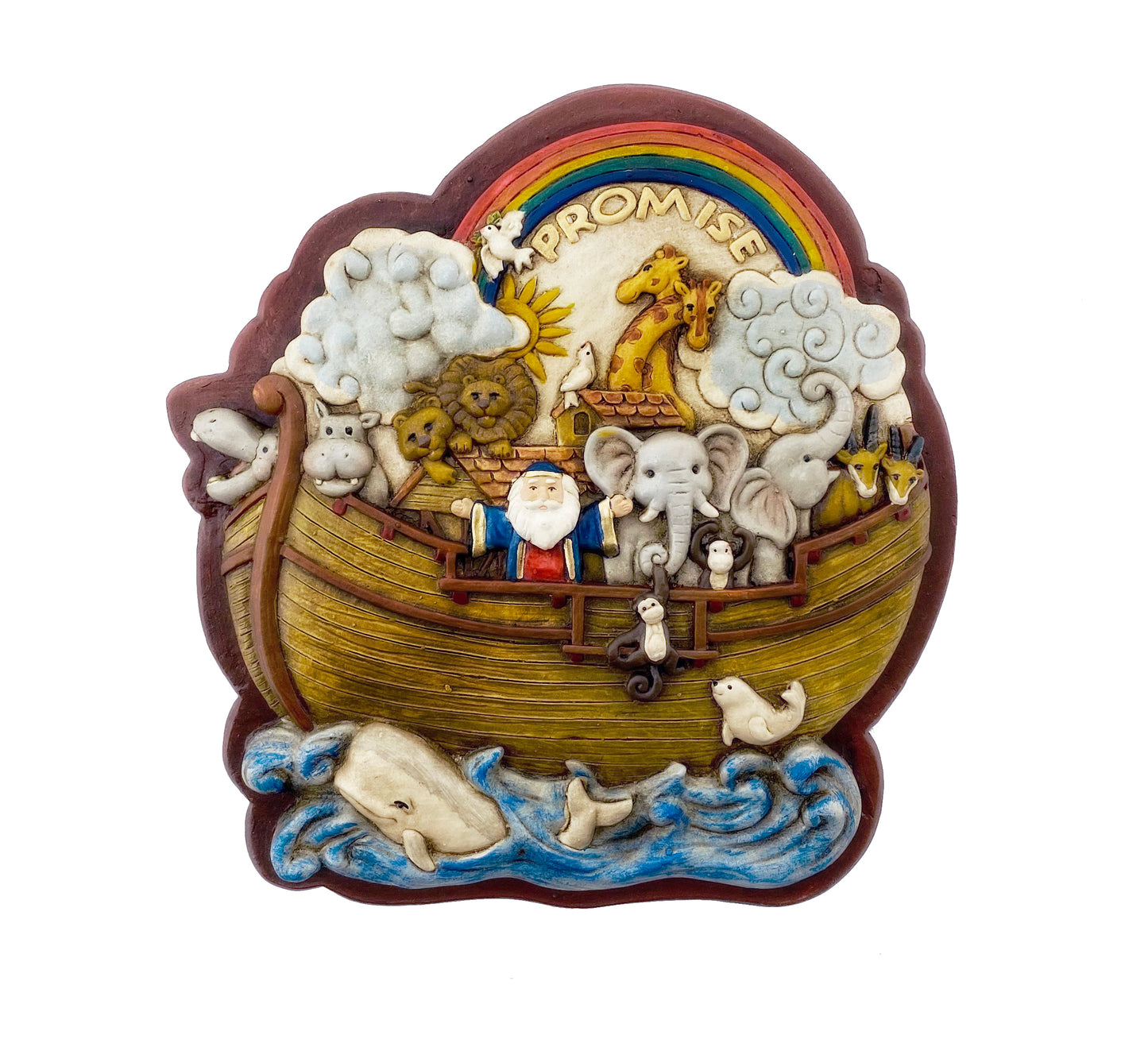 Noah_s Ark - 9 in. - Unique Catholic Gifts