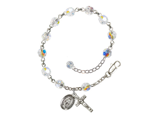 Miraculous RB9563 6mm Rosary Bracelet