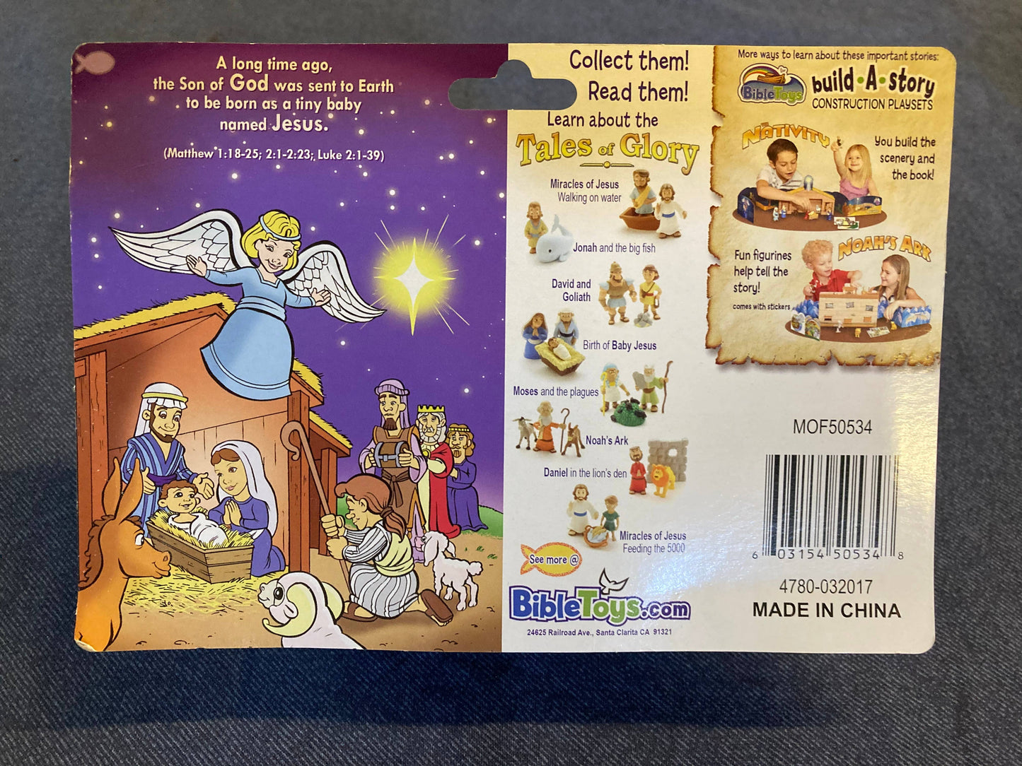 Birth of Jesus 3 Piece Set Mary, St Joseph and Baby Jesus