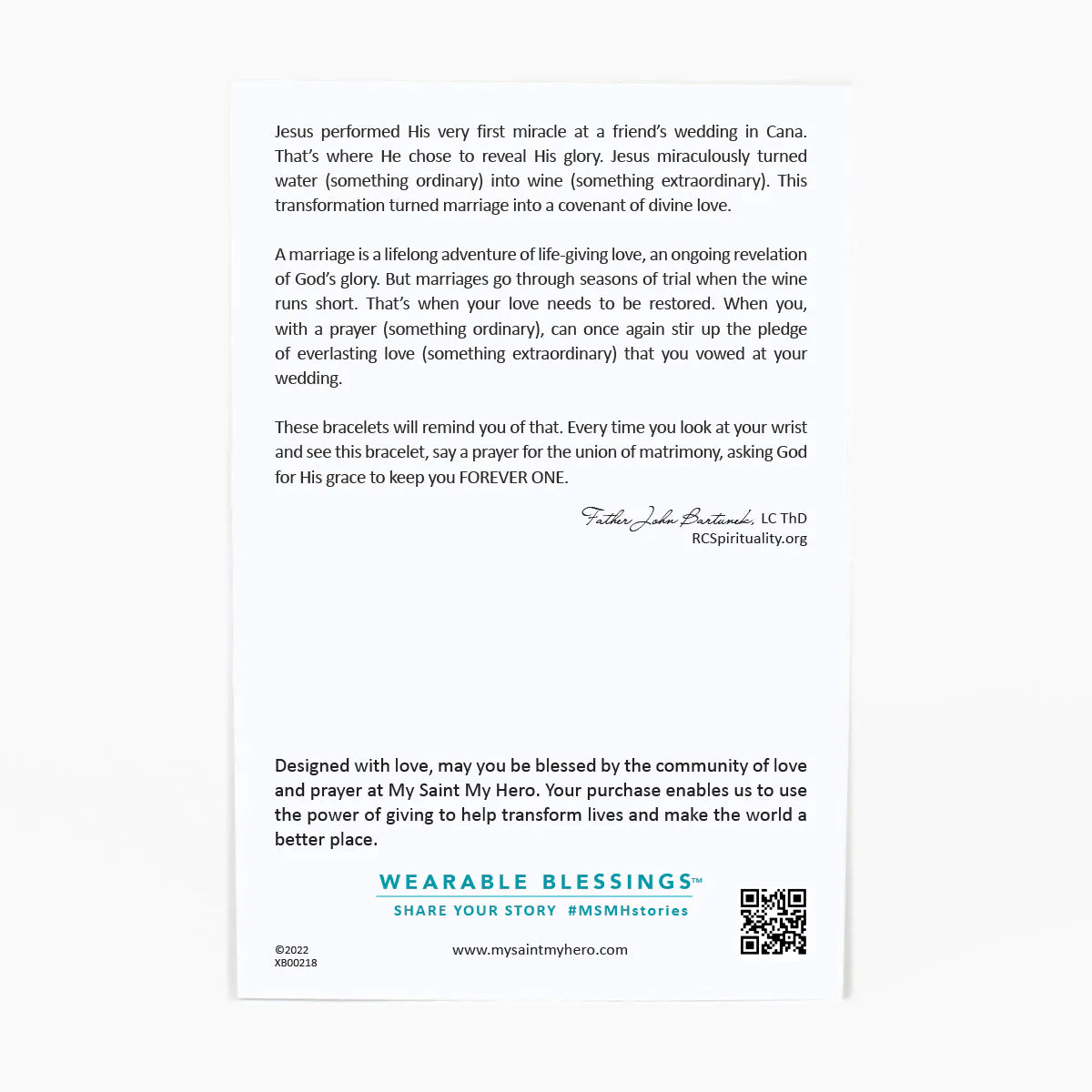 Forever One Morse Code Bracelet Set - Unique Catholic Gifts