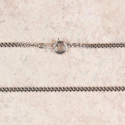 Medium Rhodium Chain (24") - Unique Catholic Gifts