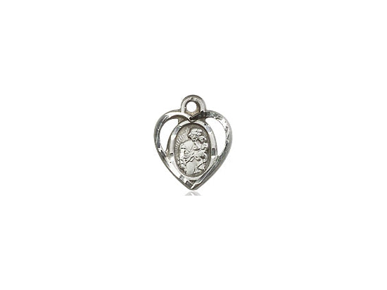 Sterling Silver St Joseph Medal 18" - Unique Catholic Gifts