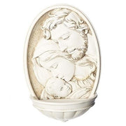 Holy Family Holy Water Font (8") - Unique Catholic Gifts
