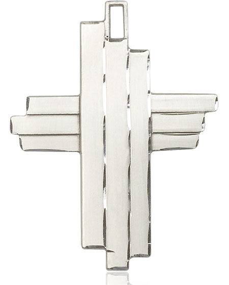 Sterling Silver Cross Pendant on Sterling Silver Chain - Unique Catholic Gifts