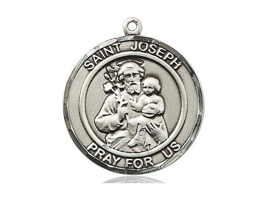 Sterling Silver St Joseph Medal - Unique Catholic Gifts