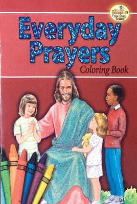 Coloring book on Everyday Prayers. - Unique Catholic Gifts