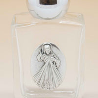 Lot of 12 Divine Mercy Glass Bottles - Unique Catholic Gifts