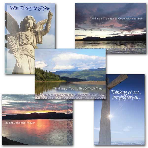 You're in My Thoughts Thinking of You Card - Unique Catholic Gifts