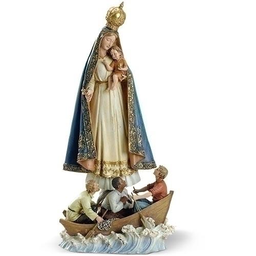 Caridad de Cobre "Virgin of Charity " Statue (13") - Unique Catholic Gifts