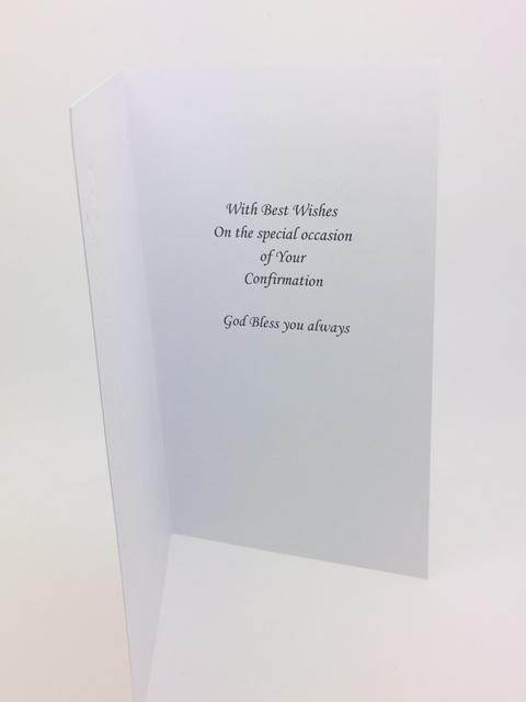 Confirmation Greeting Card for a Daughter - Unique Catholic Gifts