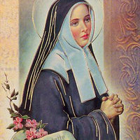 Biography Card of St. Bernadette - Unique Catholic Gifts