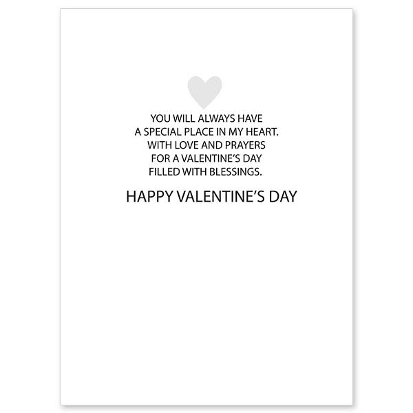 I Hold You in My Heart Valentine's Day Card Greeting Card - Unique Catholic Gifts
