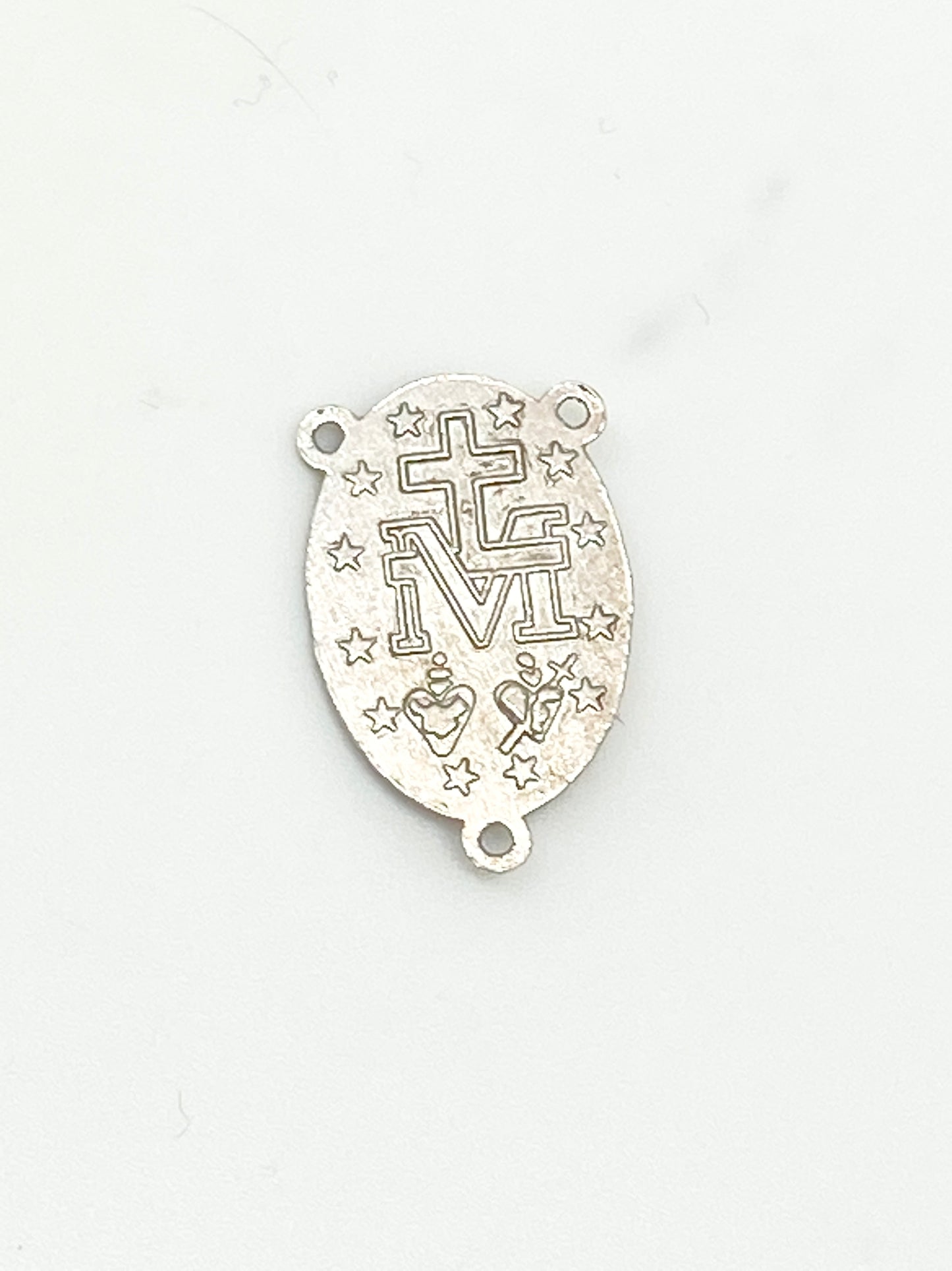 Silver Miraculous Medal Centerpiece - Unique Catholic Gifts