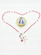 Divine Mercy Rosary and Case - Unique Catholic Gifts