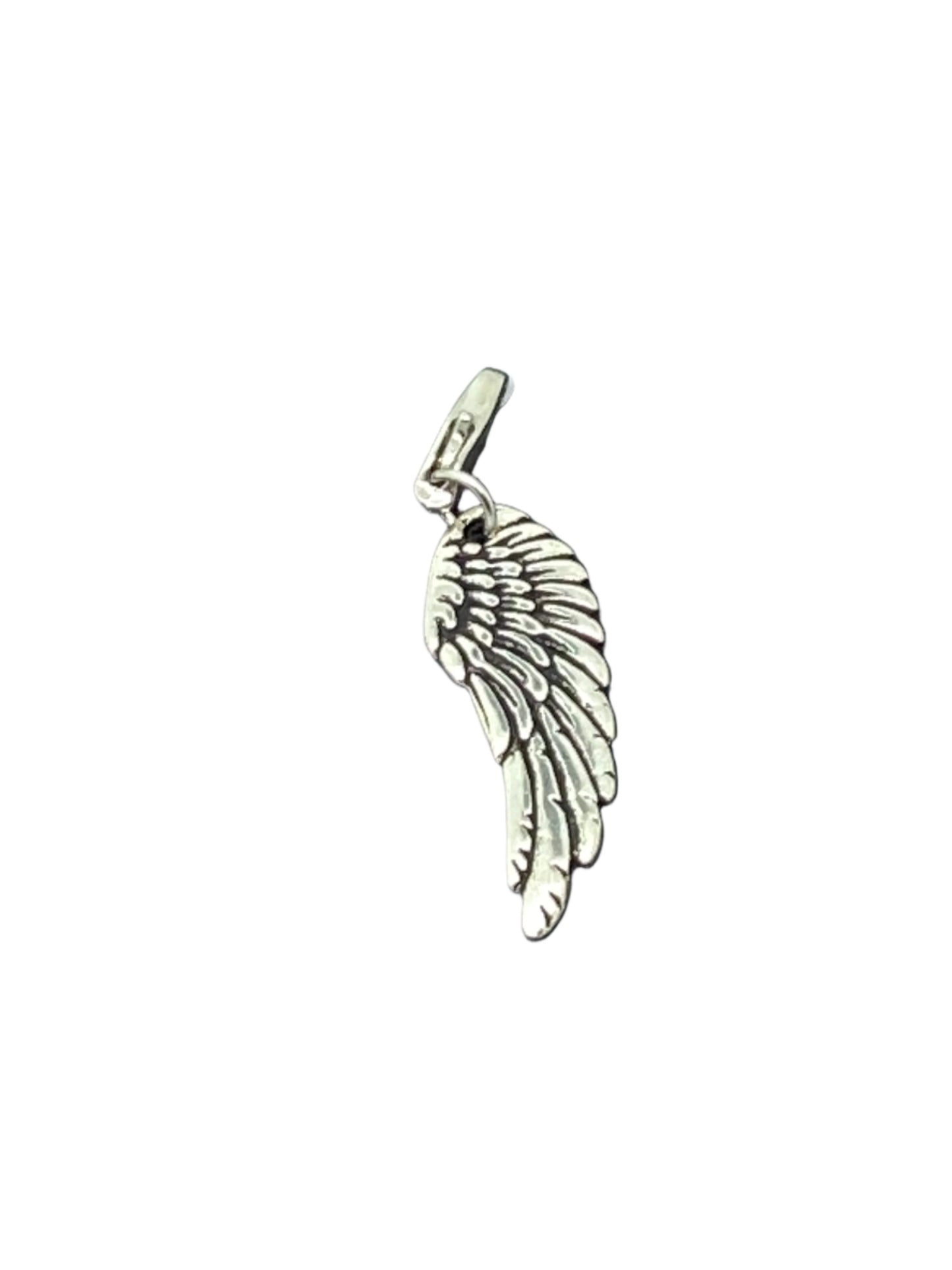 Angel Wing Clip on Pendent 1 1/2" - Unique Catholic Gifts