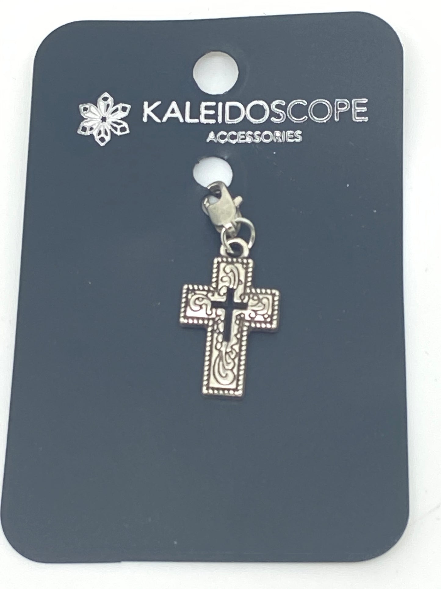 Stylish Cross Clip on Pendent 1 1/2" - Unique Catholic Gifts
