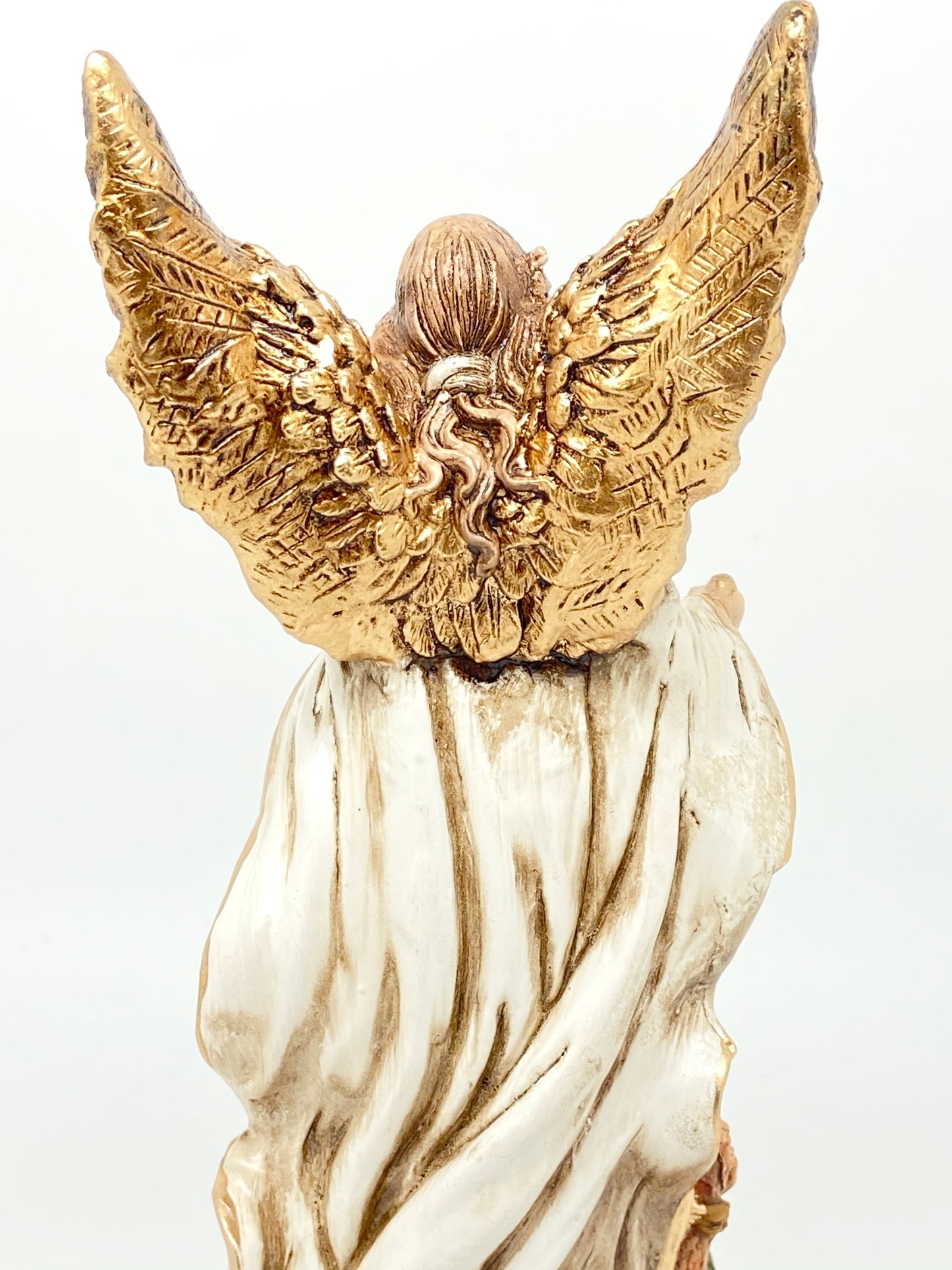 Guardian Angel Over the Bridge Statue (8 1/4") - Unique Catholic Gifts