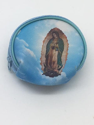 Our Lady of Guadalupe Rosary Pouch (2 1/2