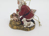 Kneeling Santa Claus with Baby Jesus Ornament - Unique Catholic Gifts