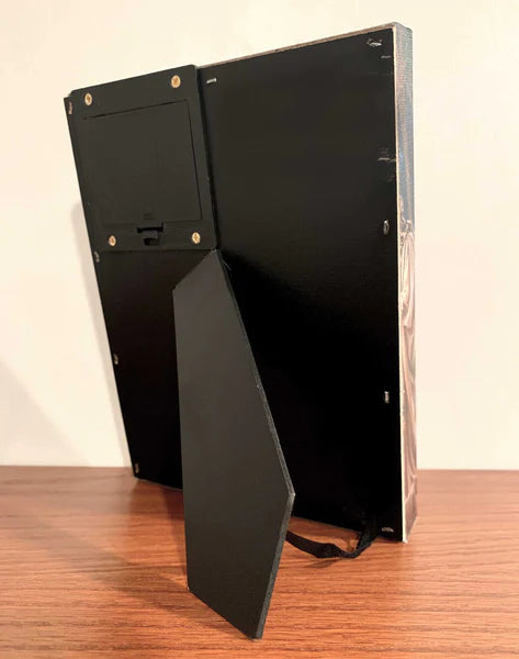 The KIng is Born Lighted Mini Tabletop Canvas Picture 8 x 6" - Unique Catholic Gifts