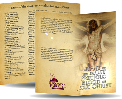 Litany of the Most Precious Blood of Jesus Christ - Unique Catholic Gifts