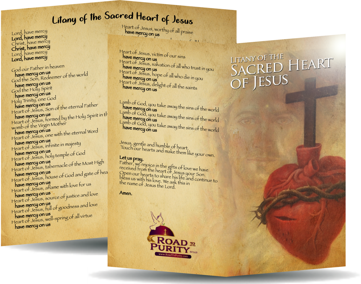 Litany of the Sacred Heart of Jesus - Unique Catholic Gifts