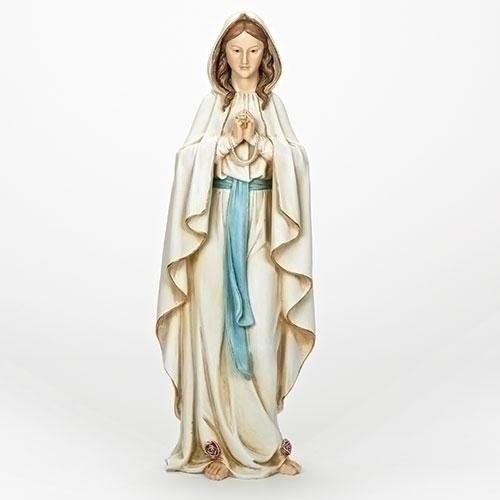 Our Lady of Lourdes Statue (24") - Unique Catholic Gifts
