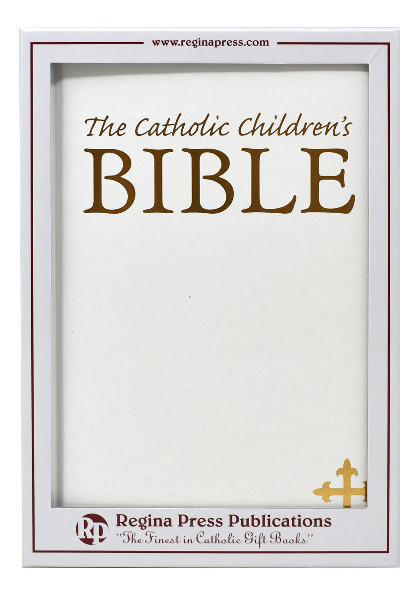 Catholic Children's Bible White Gift Edition - Unique Catholic Gifts