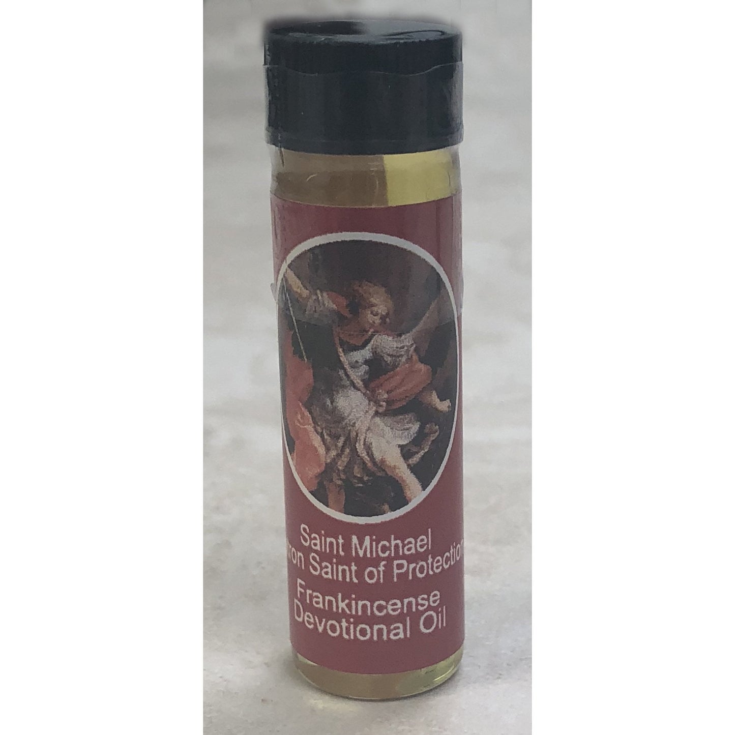St. Michael Devotional Oil .25 oz Frankincense Scent - Unique Catholic Gifts