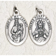 Scapular Double Sided Medal  1 1/2" - Unique Catholic Gifts