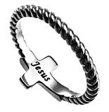 Simplicity Cross Ring, "True Hope" - Unique Catholic Gifts