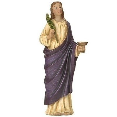 St. Lucy Figurine Statue  3 3/4