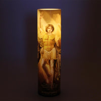Archangel Gabriel LED Candle Timer - Unique Catholic Gifts