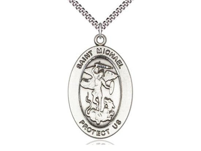 St. Michael the Archangel Oval Medal ( 1 