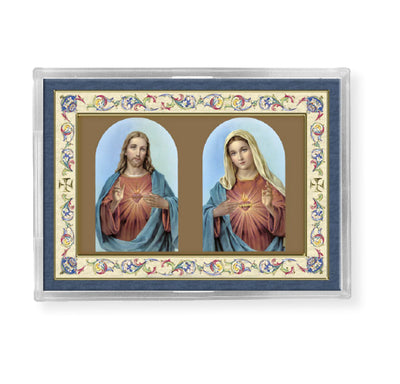 The Sacred Hearts Acrylic Easel with Magnet 3 x2