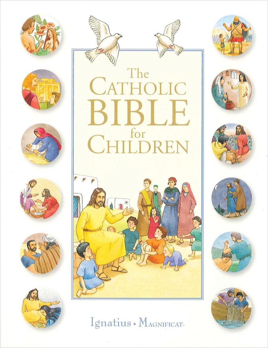 The Catholic Bible for Children by Karine-Marie Amiot - Unique Catholic Gifts