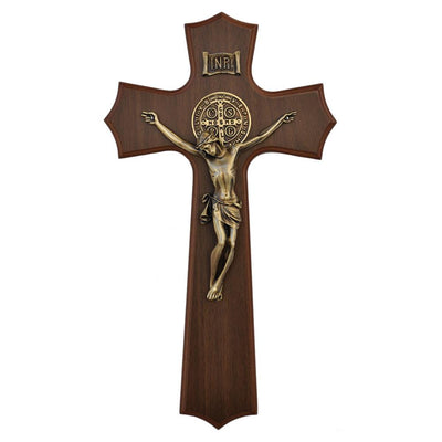 St. Benedict Bronze Medal Crucifix 13