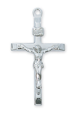 (L9081)  Sterling Silver  Crucifix 20