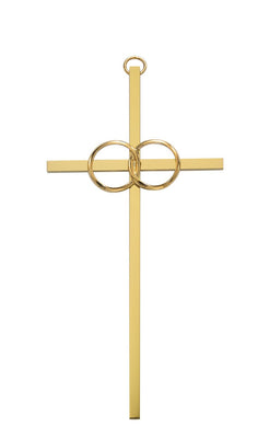 Gold Cana (Wedding) Cross (10
