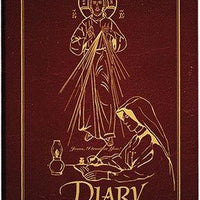 Diary of Saint Maria Faustina Kowalska, Deluxe (Burgundy Leather) - Unique Catholic Gifts