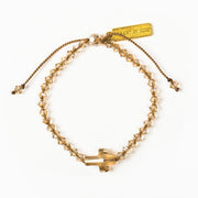 Golden Shadow Radiant Let there be Light Bracelet - Unique Catholic Gifts