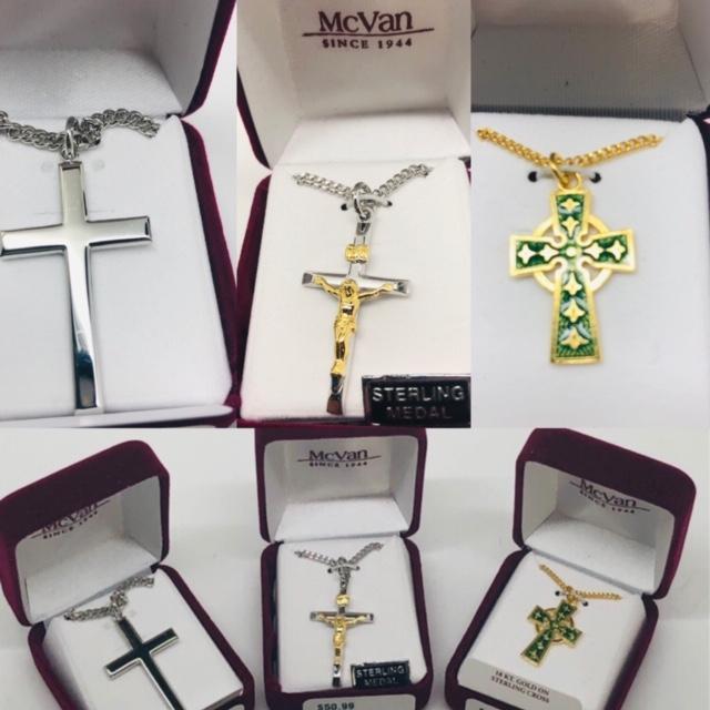 Crucifix and Cross Medals for Dad