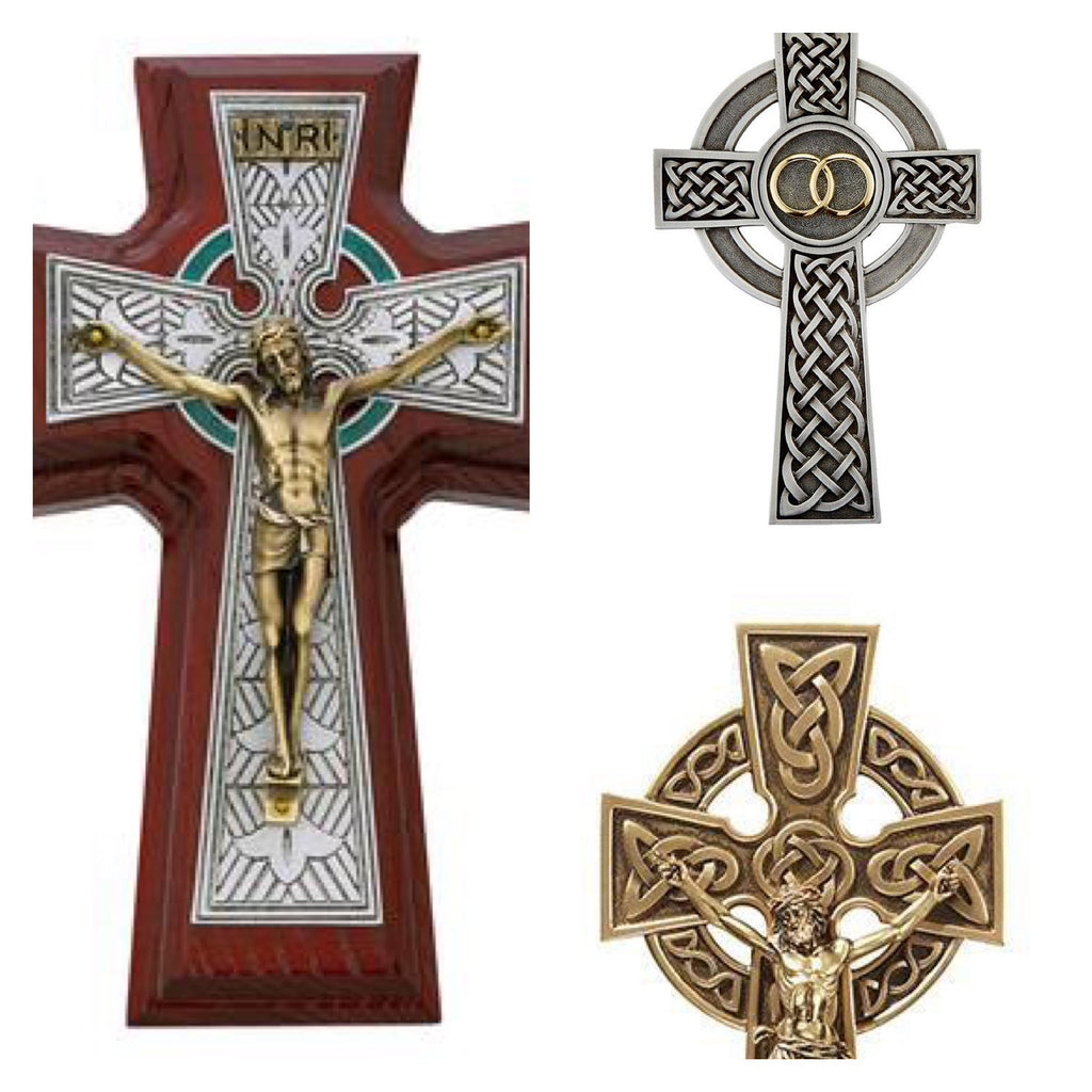 Colección de cruz y crucifijo irlandeses