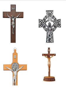 Nuestros crucifijos y cruces