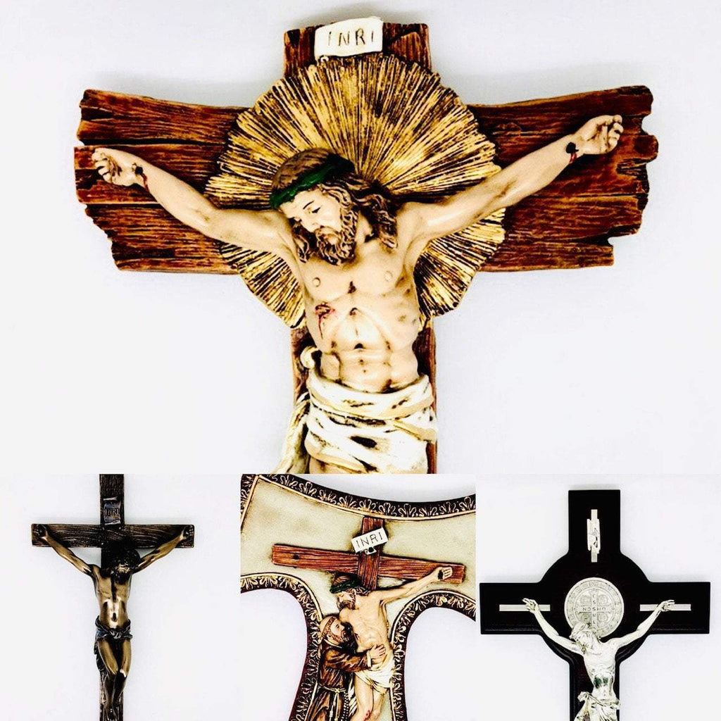 Crucifijos de pared y cruces para papá